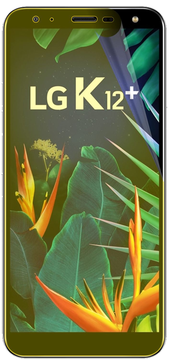 dipos Displayschutz für LG K12 Plus, transparente Oberfläche, geringe Dicke und perfekte Passform