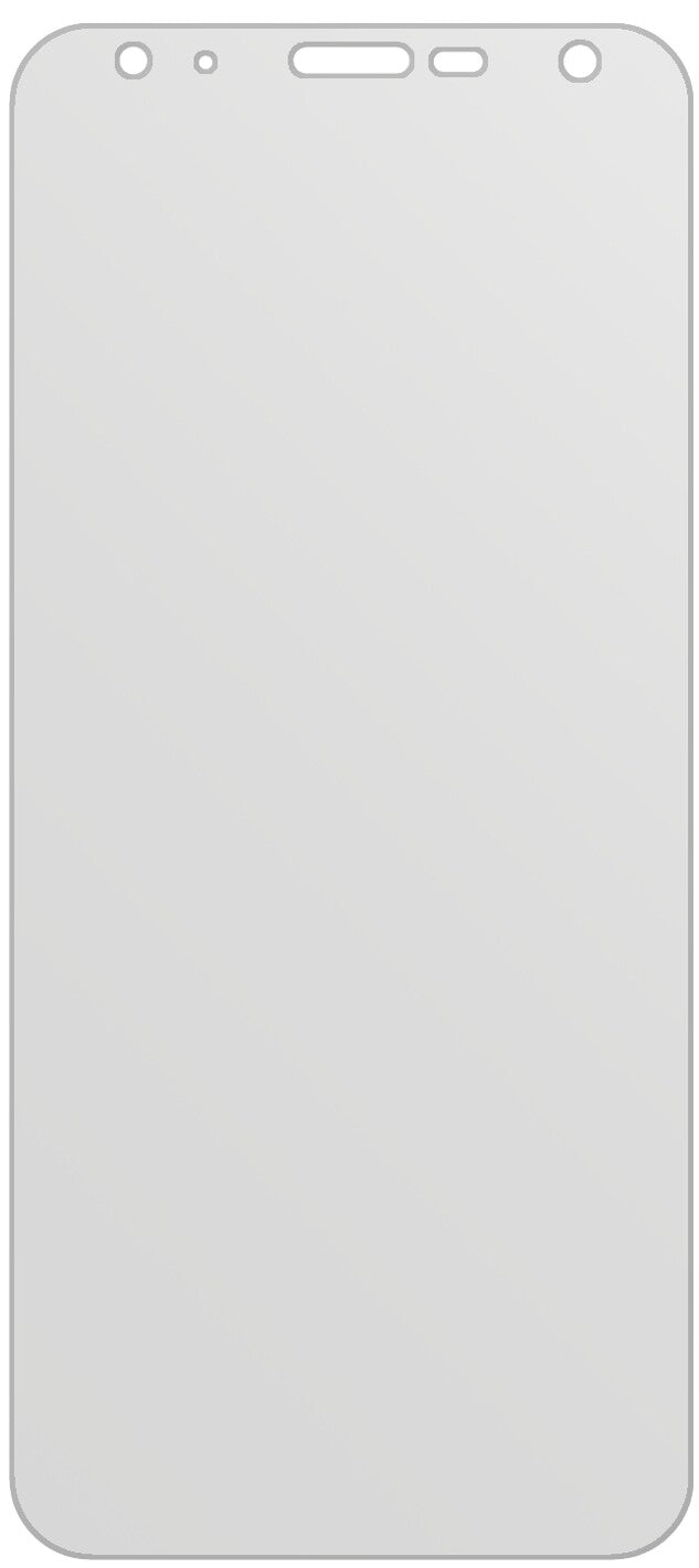 dipos Displayschutz für LG K40, mattierte Oberfläche, geringe Dicke und perfekte Passform