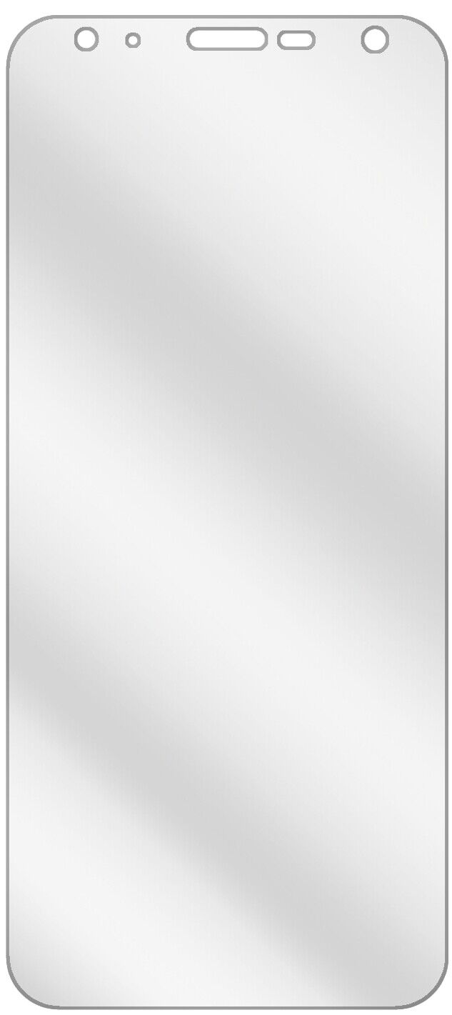 dipos Displayschutz für LG K40, transparente Oberfläche, geringe Dicke und perfekte Passform