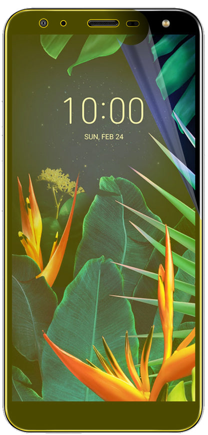 dipos Displayschutz für LG K40S, transparente Oberfläche, geringe Dicke und perfekte Passform