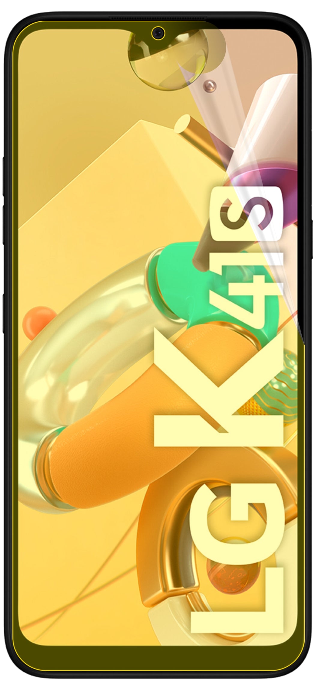 dipos Displayschutz für LG K41S, transparente Oberfläche, geringe Dicke und perfekte Passform