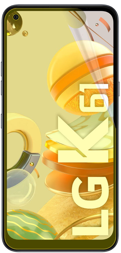 dipos Displayschutz für LG K61, transparente Oberfläche, geringe Dicke und perfekte Passform