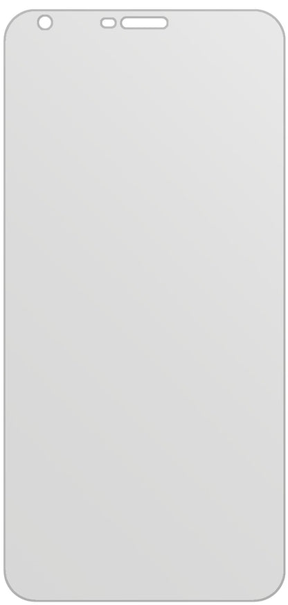 dipos Displayschutz für LG Q6, mattierte Oberfläche, geringe Dicke und perfekte Passform
