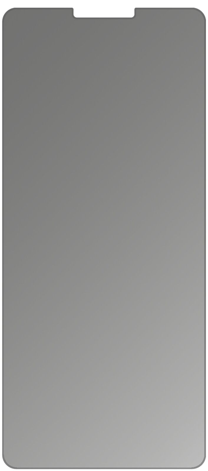 dipos Displayschutz für LG Q9, mattierte Oberfläche, Blickschutzfilter und perfekter Passform