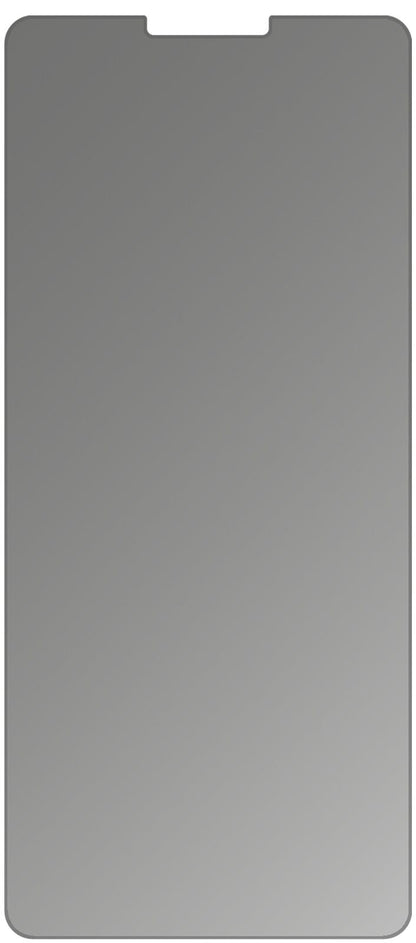 dipos Displayschutz für LG Q9, mattierte Oberfläche, Blickschutzfilter und perfekter Passform