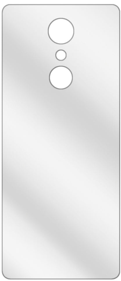 dipos Displayschutz für LG Q9 One Rückseite, transparente Oberfläche, geringe Dicke und perfekte Passform
