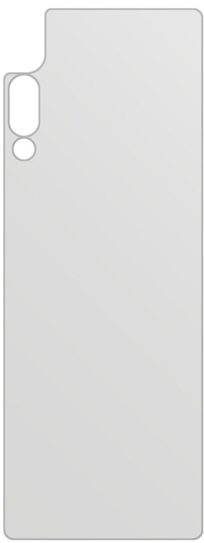dipos Displayschutz für LG Velvet 4G Rückseite, mattierte Oberfläche, geringe Dicke und perfekte Passform
