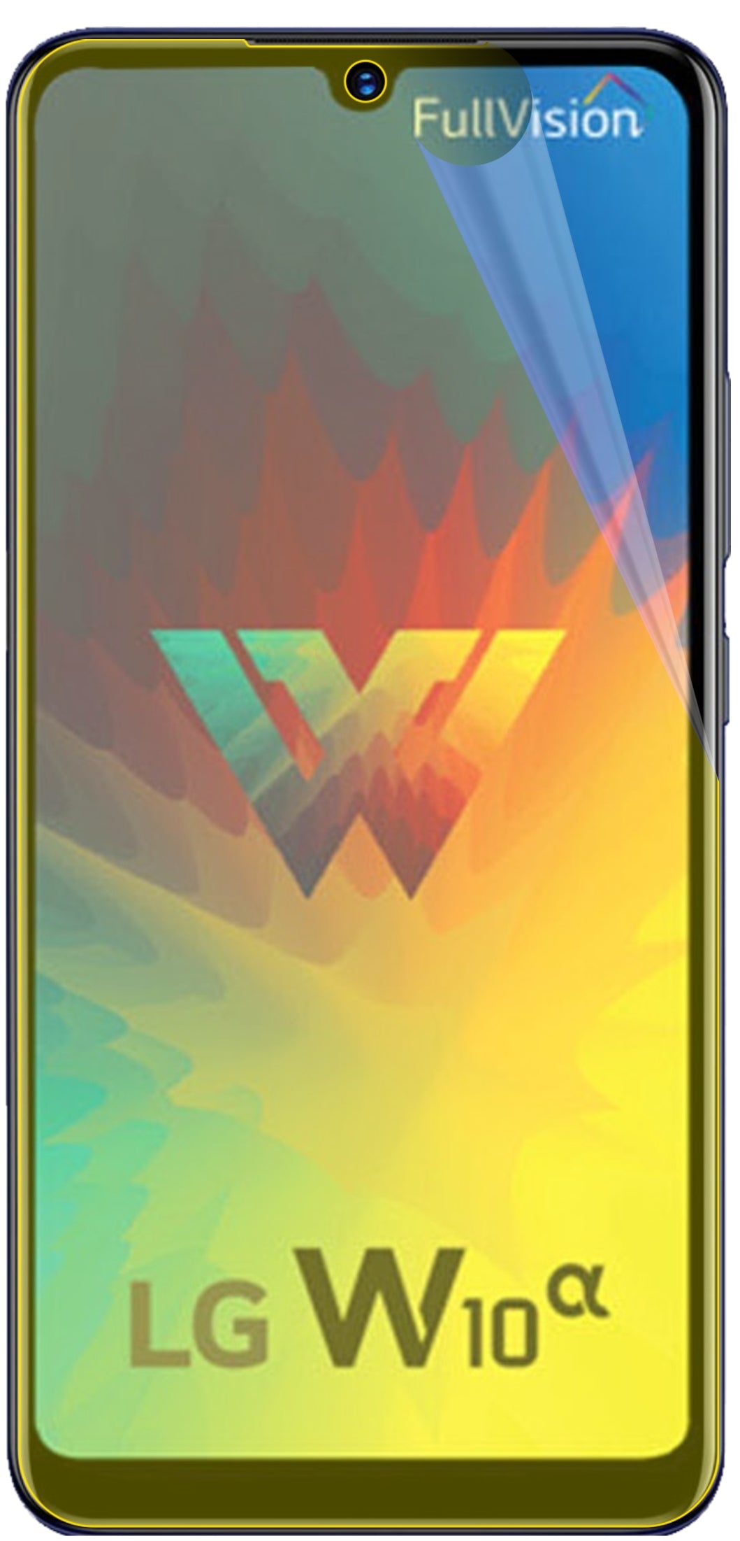 dipos Displayschutz für LG W10 Alpha, transparente Oberfläche, geringe Dicke und perfekte Passform