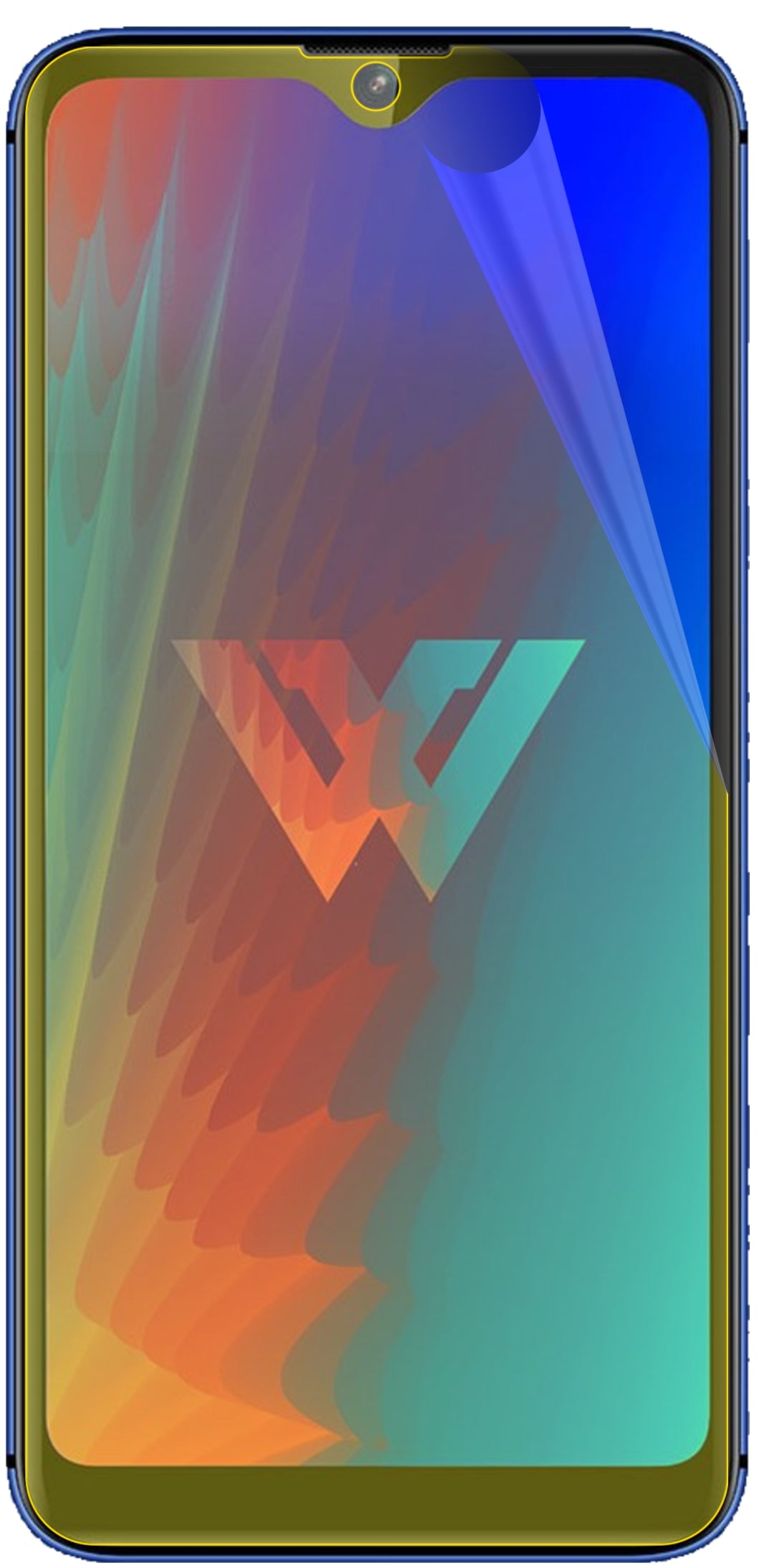 dipos Displayschutz für LG W30, transparente Oberfläche, geringe Dicke und perfekte Passform