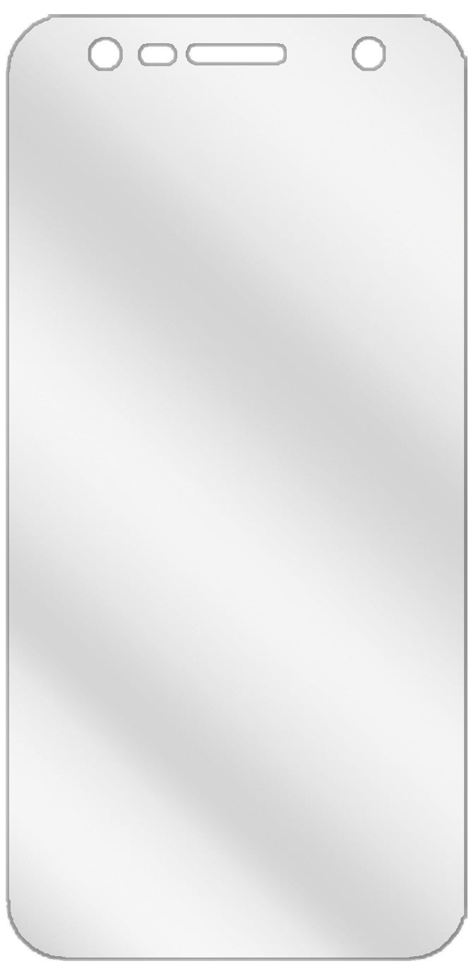 dipos Displayschutz für LG X Power 2, transparente Oberfläche, geringe Dicke und perfekte Passform