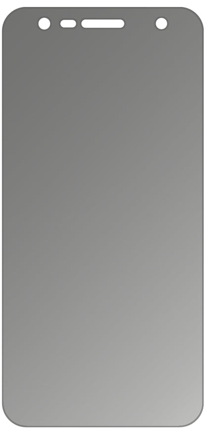dipos Displayschutz für LG X power 3, mattierte Oberfläche, Blickschutzfilter und perfekter Passform