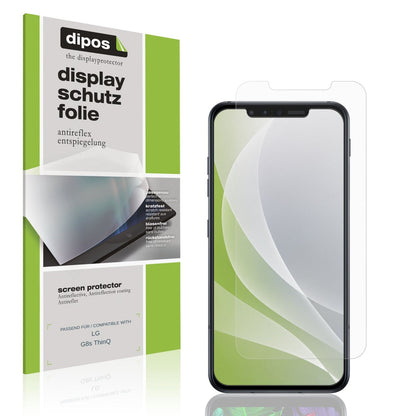 5x Schutzfolie matt für LG G8s ThinQ Display-Schutzfolie