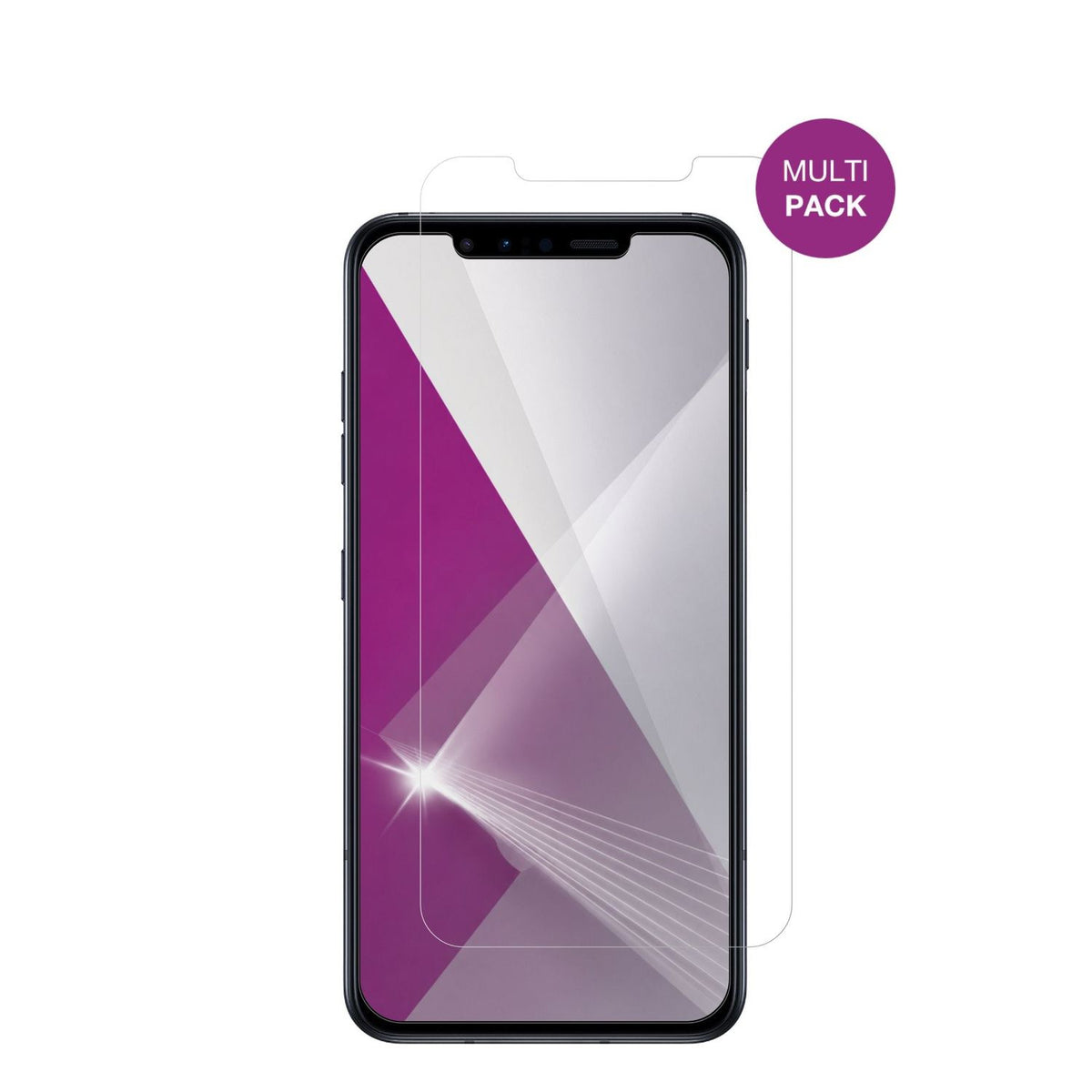 2x Schutzfolie klar für LG G8s ThinQ Display-Schutzfolie