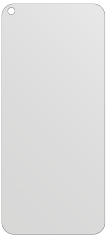 dipos Displayschutz für LG Q61, mattierte Oberfläche, geringe Dicke und perfekte Passform