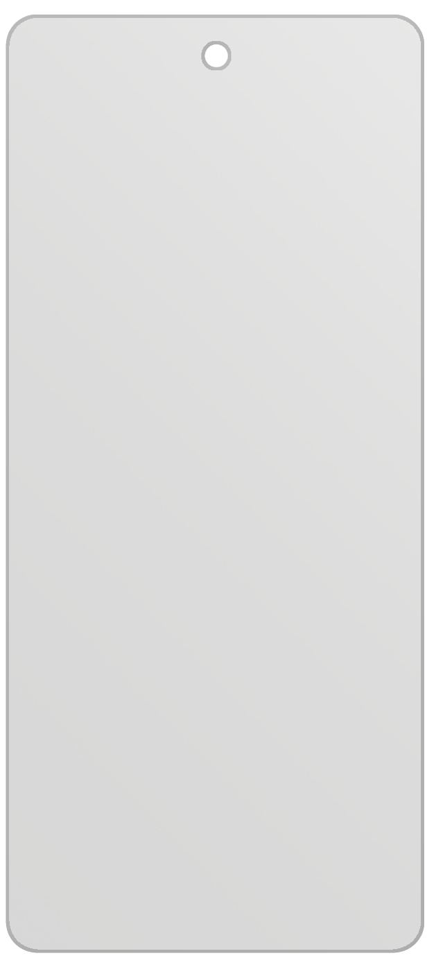 dipos Displayschutz für LG Q92 5G, mattierte Oberfläche, geringe Dicke und perfekte Passform