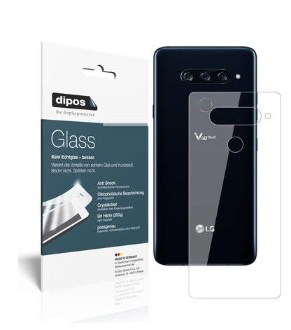 Perfekte Passform und ultimative Qualität: Unser 9H Panzerglas bietet Schutz für LG-V40 ThinQ Rückseite