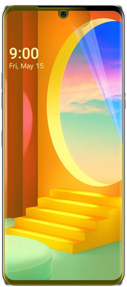 2x 3D Full Cover Schutzfolie für LG Velvet 4G