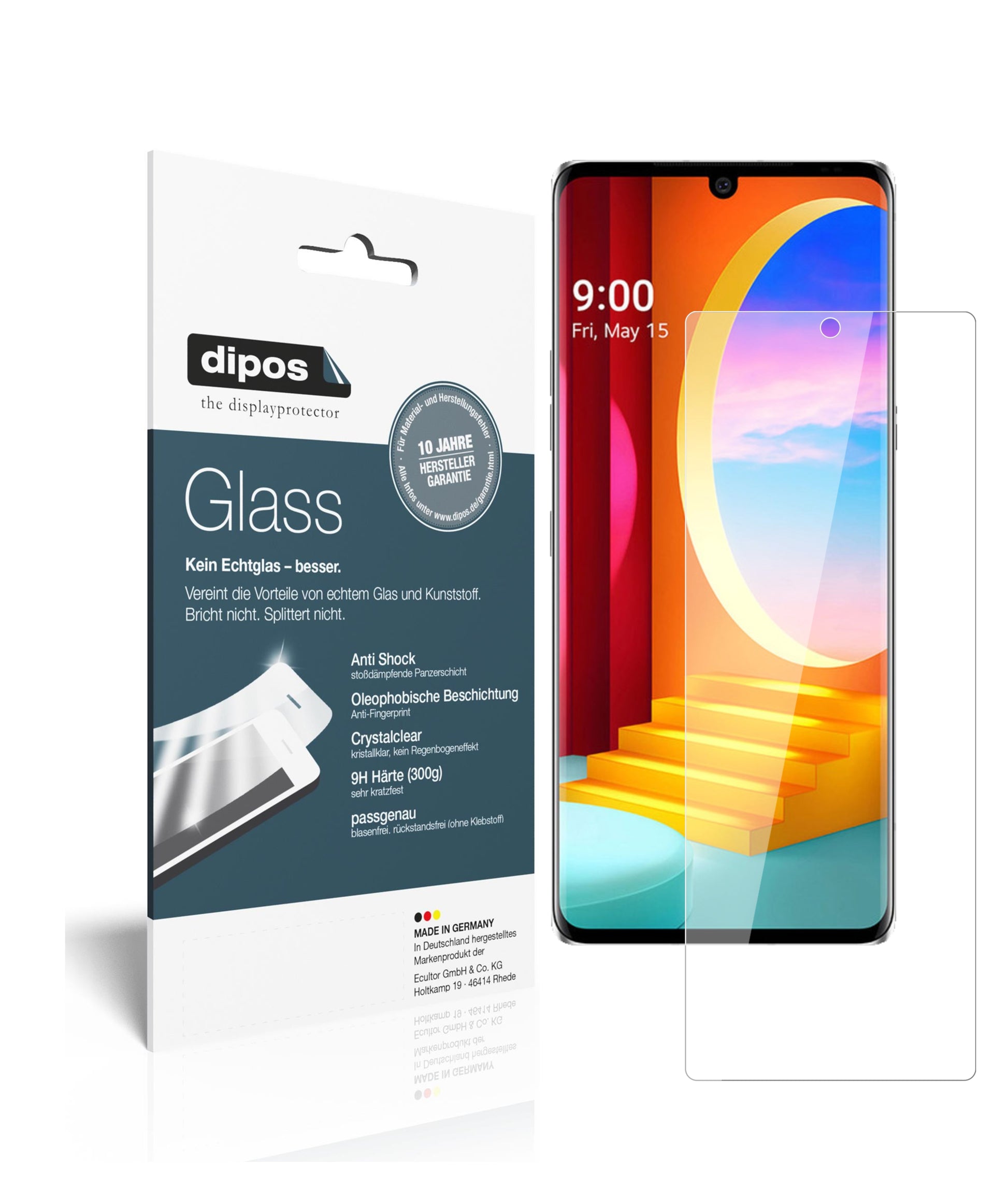 Perfekte Passform und ultimative Qualität: Unser 9H Panzerglas bietet Schutz für LG-Velvet 4G