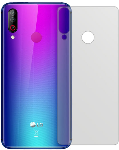 2x Schutzfolie matt für LG W30 Pro Rückseite Display-Schutzfolie
