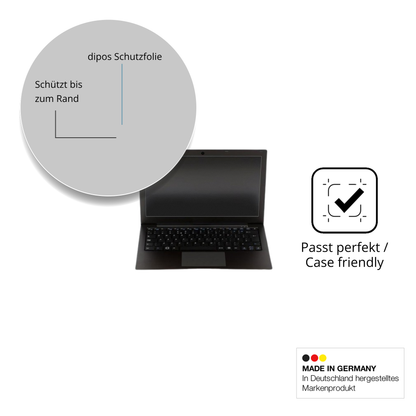 Schutzglasfolie mit optimaler Passform, zur Verwendung mit Hüllen geeignet
