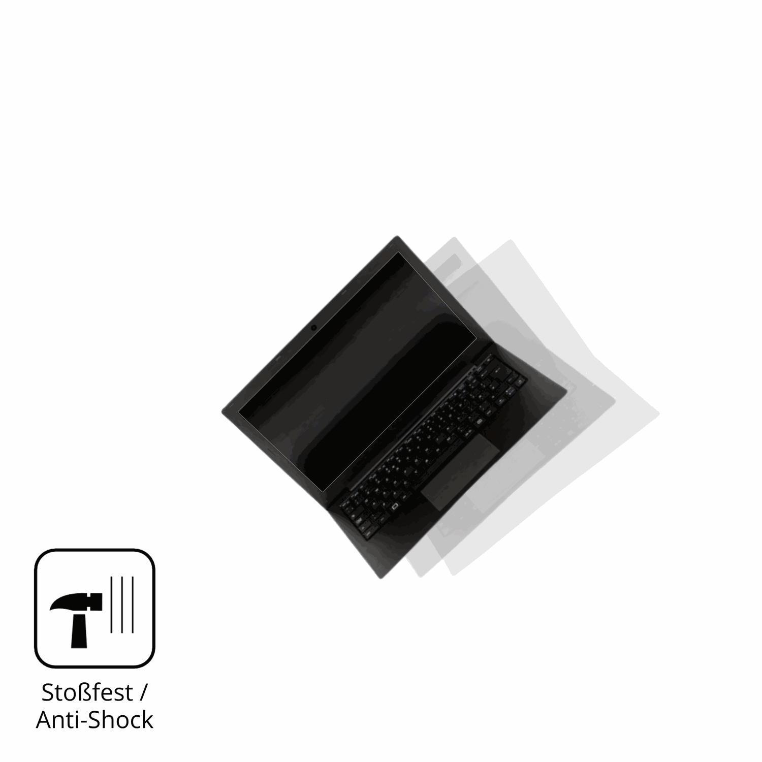 Schutz gegen Kratzer auf dem librem13 Glas durch Schlüssel, Stöße gegen die Tischkante oder Stürze