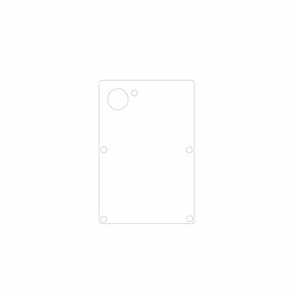 dipos Displayschutz für Light Phone 3 Rückseite, mattierte Oberfläche, geringe Dicke und perfekte Passform