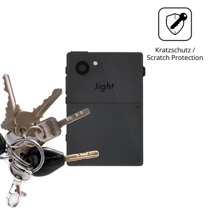 4x Schutzfolie klar für Light Phone 3 Rückseite Display-Schutzfolie