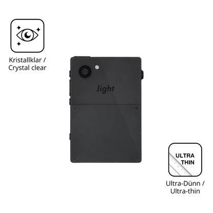 4x Schutzfolie klar für Light Phone 3 Rückseite Display-Schutzfolie