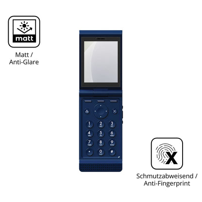 4x Schutzfolie matt für Light Phone Light Flip Display-Schutzfolie