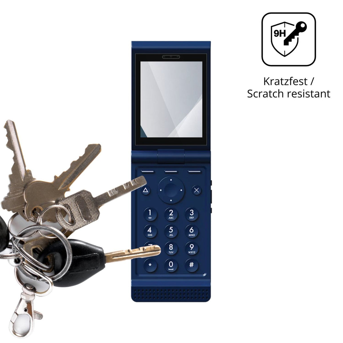 2x 9H Schutzfolie für Light Phone Light Flip Panzerfolie