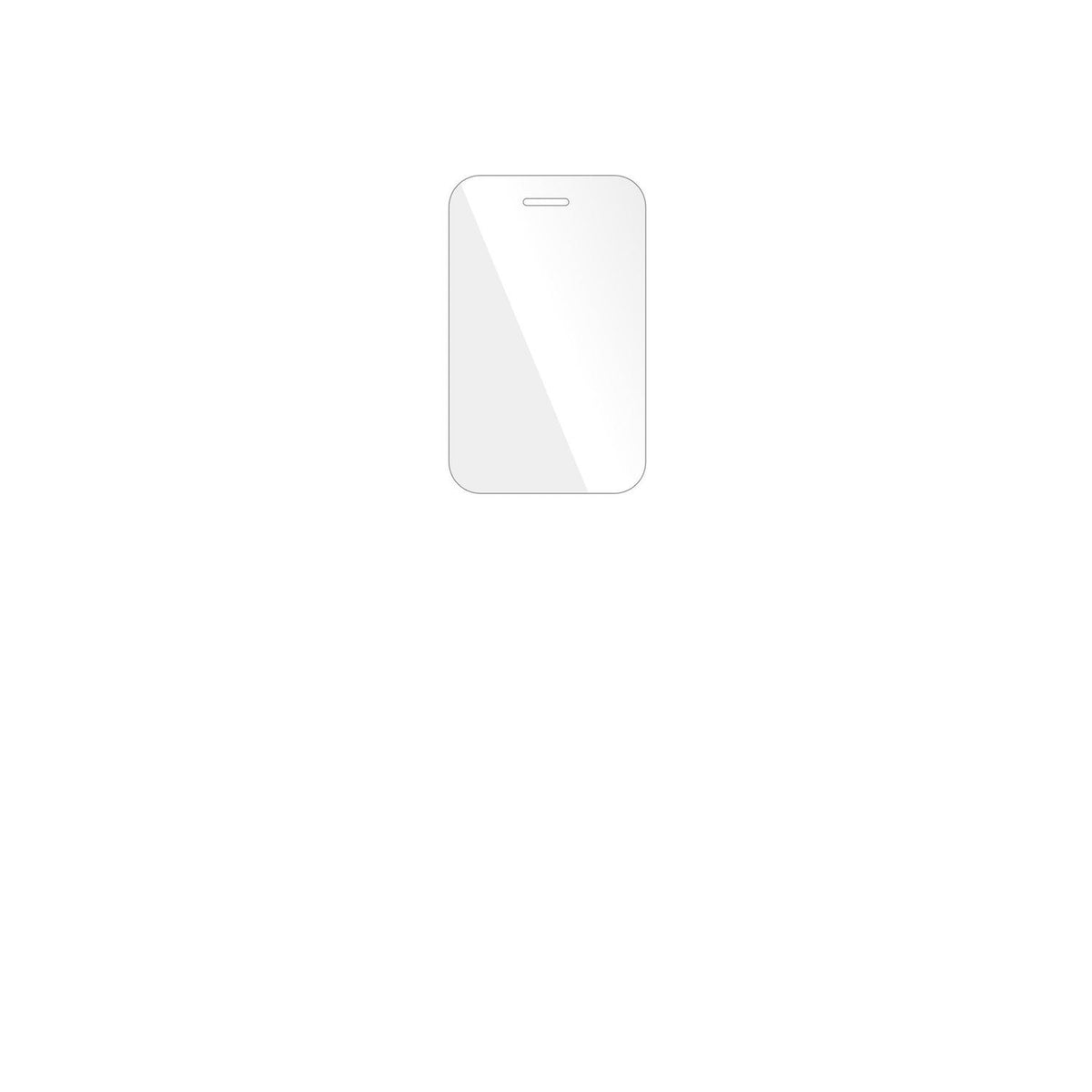 dipos Displayschutz für Logicom Fleep S90, transparente Oberfläche, geringe Dicke und perfekte Passform