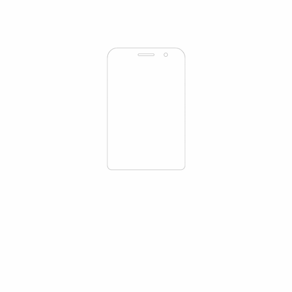 dipos Displayschutz für Logicom Kay 284, mattierte Oberfläche, geringe Dicke und perfekte Passform