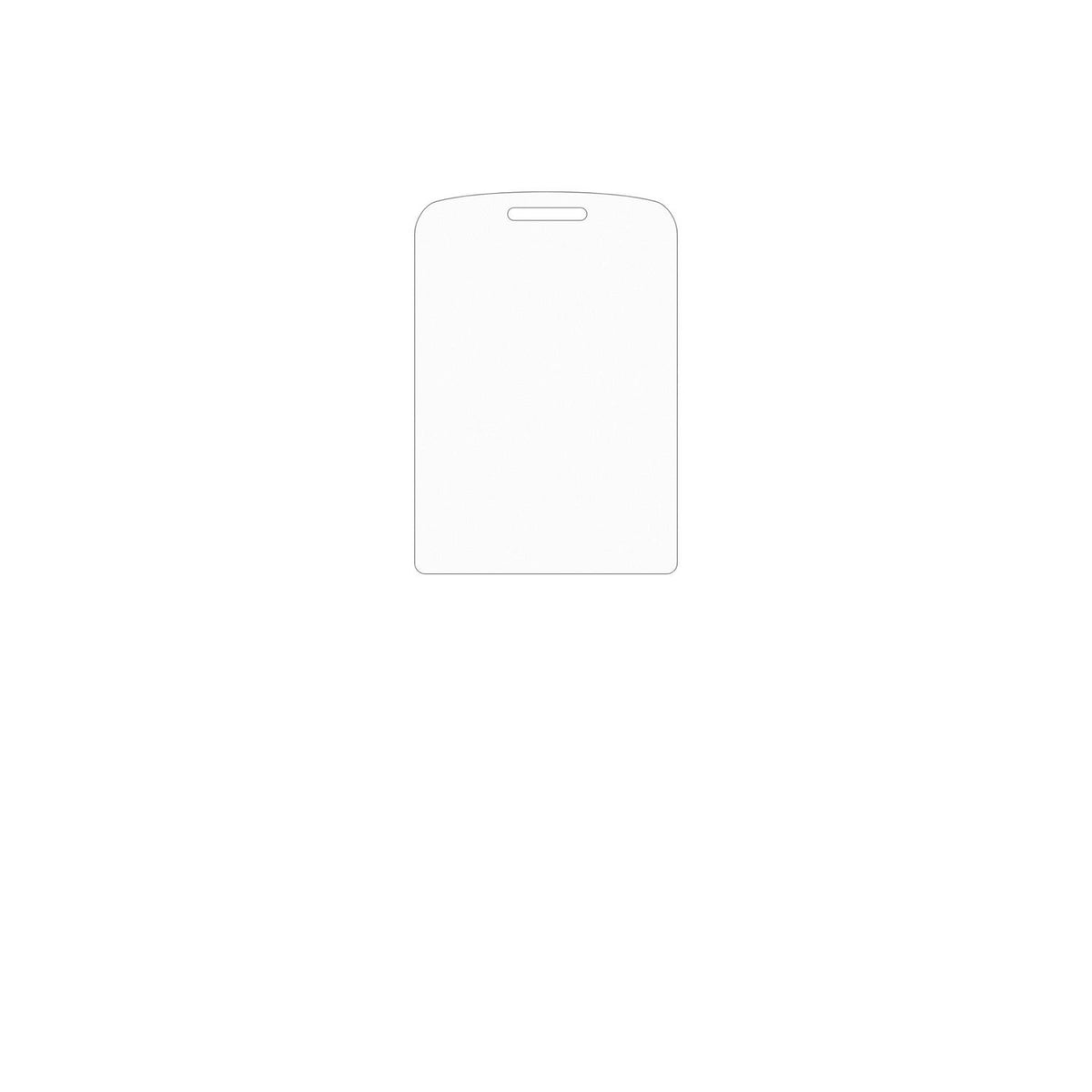 dipos Displayschutz für Logicom L-195, mattierte Oberfläche, geringe Dicke und perfekte Passform