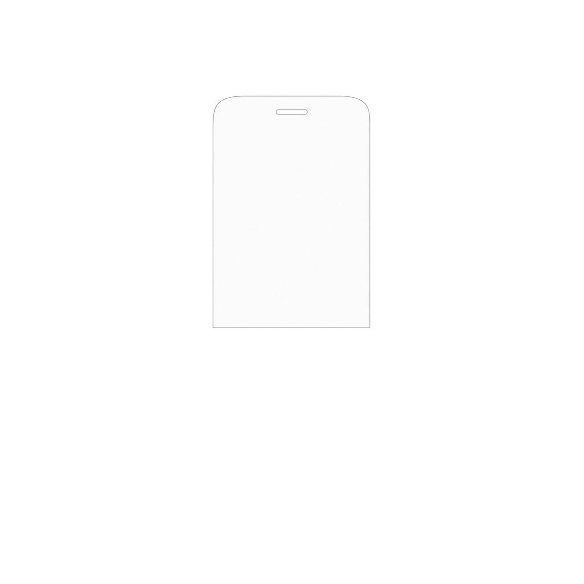 dipos Displayschutz für Logicom L-241, mattierte Oberfläche, geringe Dicke und perfekte Passform