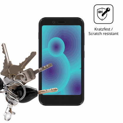 dipos Displayschutz für Logicom Link, mattierte Oberfläche, robuste Festigkeit und perfekte Passform
