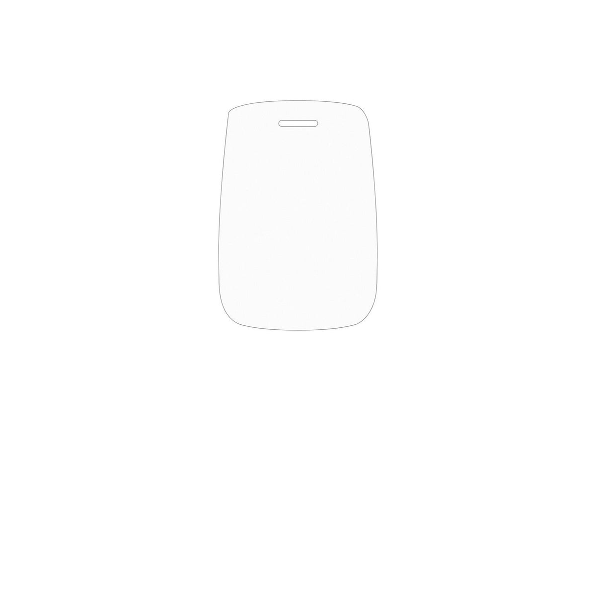 dipos Displayschutz für Logicom Posh 405, mattierte Oberfläche, geringe Dicke und perfekte Passform