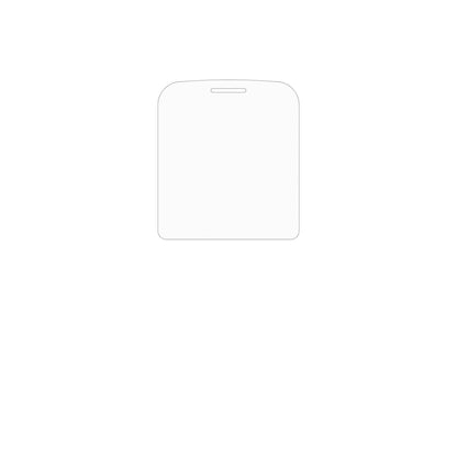 dipos Displayschutz für Logicom Posh S85, mattierte Oberfläche, geringe Dicke und perfekte Passform
