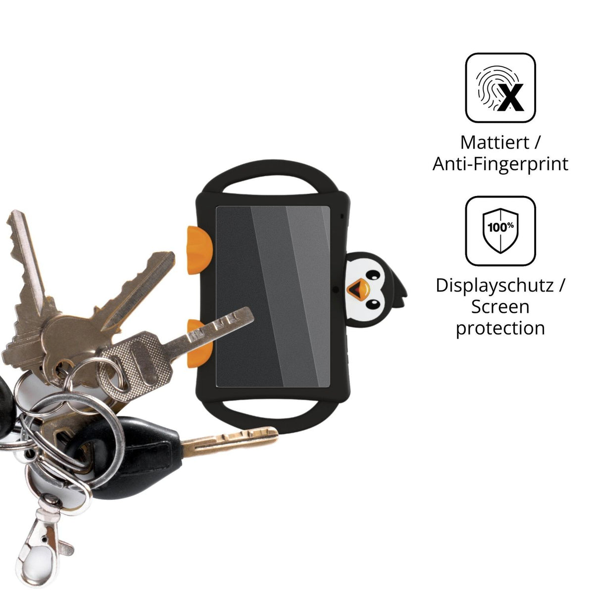 Blickschutzfolie für Logicom Logikids 11 matt Schutzfolie Privacy