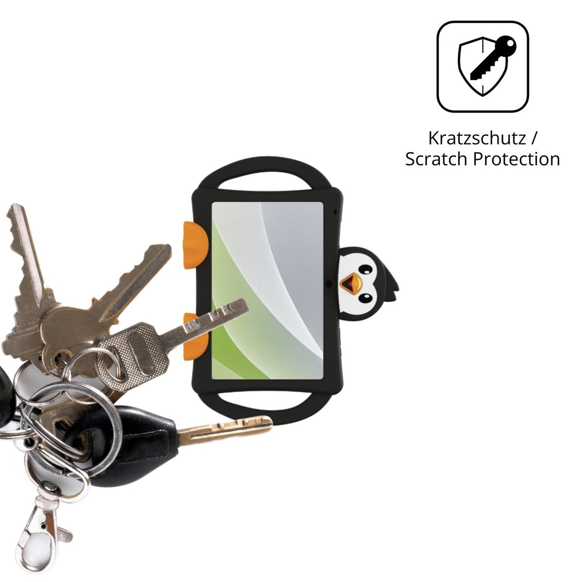 2x Schutzfolie matt für Logicom Logikids 11 Display-Schutzfolie