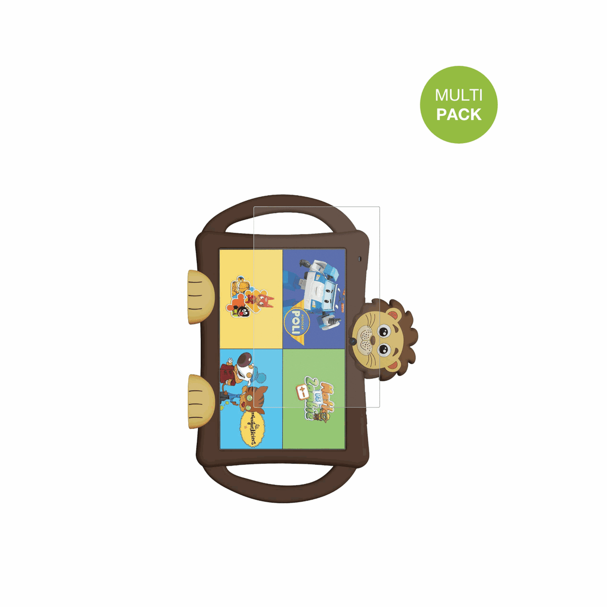 2x Schutzfolie matt für Logicom Logikids Star Display-Schutzfolie