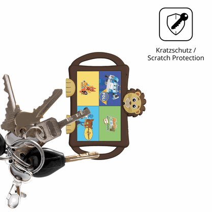 2x Schutzfolie matt für Logicom Logikids Star Display-Schutzfolie