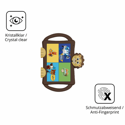 2x 9H Schutzfolie für Logicom Logikids Star Panzerfolie