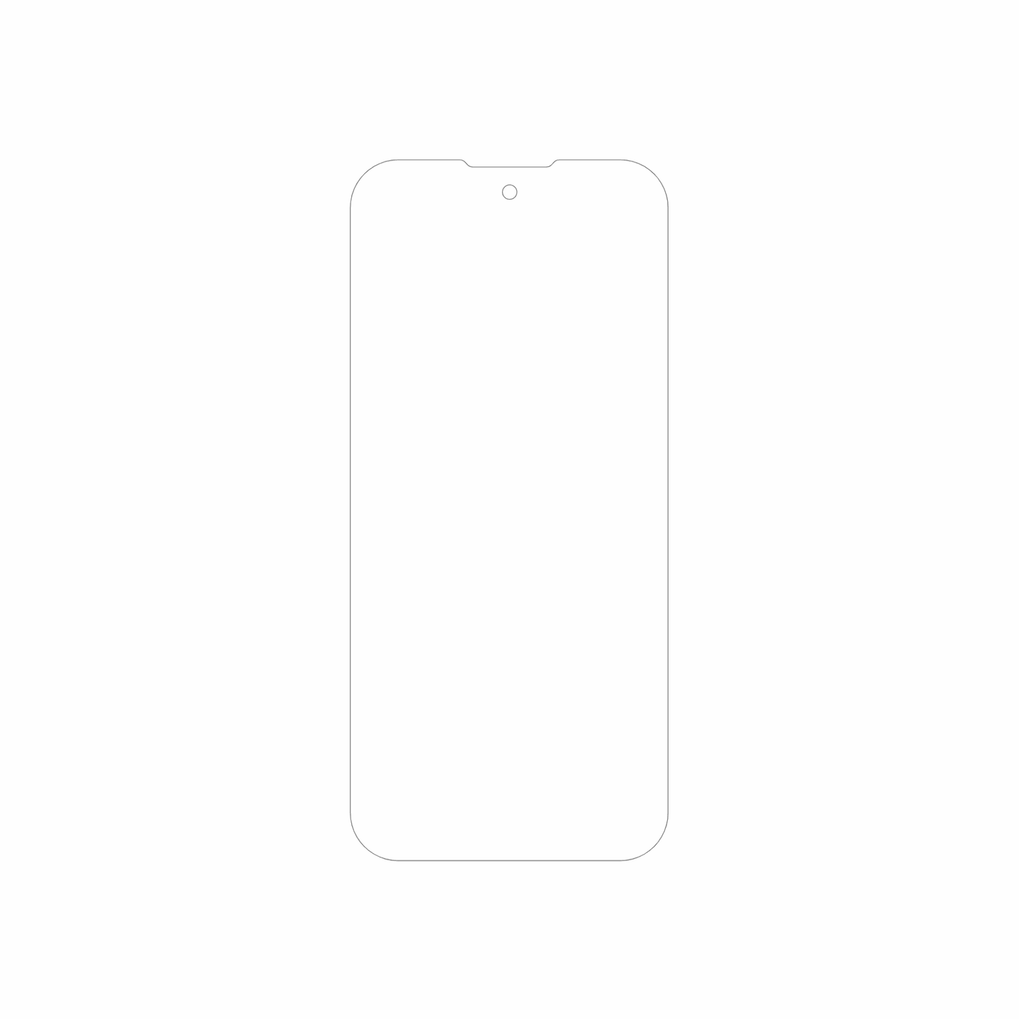 dipos Displayschutz für Longben XS19 Pro, mattierte Oberfläche, geringe Dicke und perfekte Passform