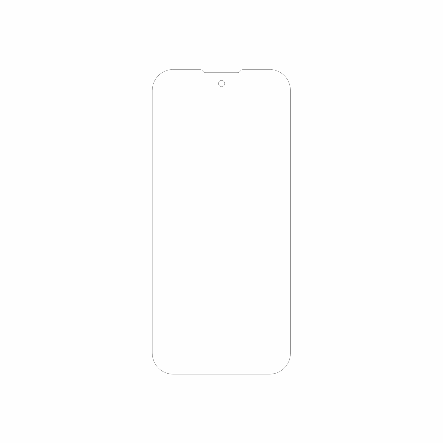 dipos Displayschutz für Longben XS19 Pro, mattierte Oberfläche, geringe Dicke und perfekte Passform