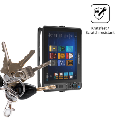 dipos Displayschutz für lowrancehds-12 pro, mattierte Oberfläche, robuste Festigkeit und perfekte Passform