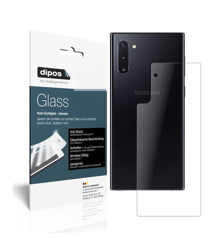 1x 9H Schutzfolie matt für Samsung Galaxy Note 10 Rückseite Panzerfolie