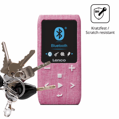 dipos Displayschutz für LUCKDANO MP3-Player, mattierte Oberfläche, robuste Festigkeit und perfekte Passform