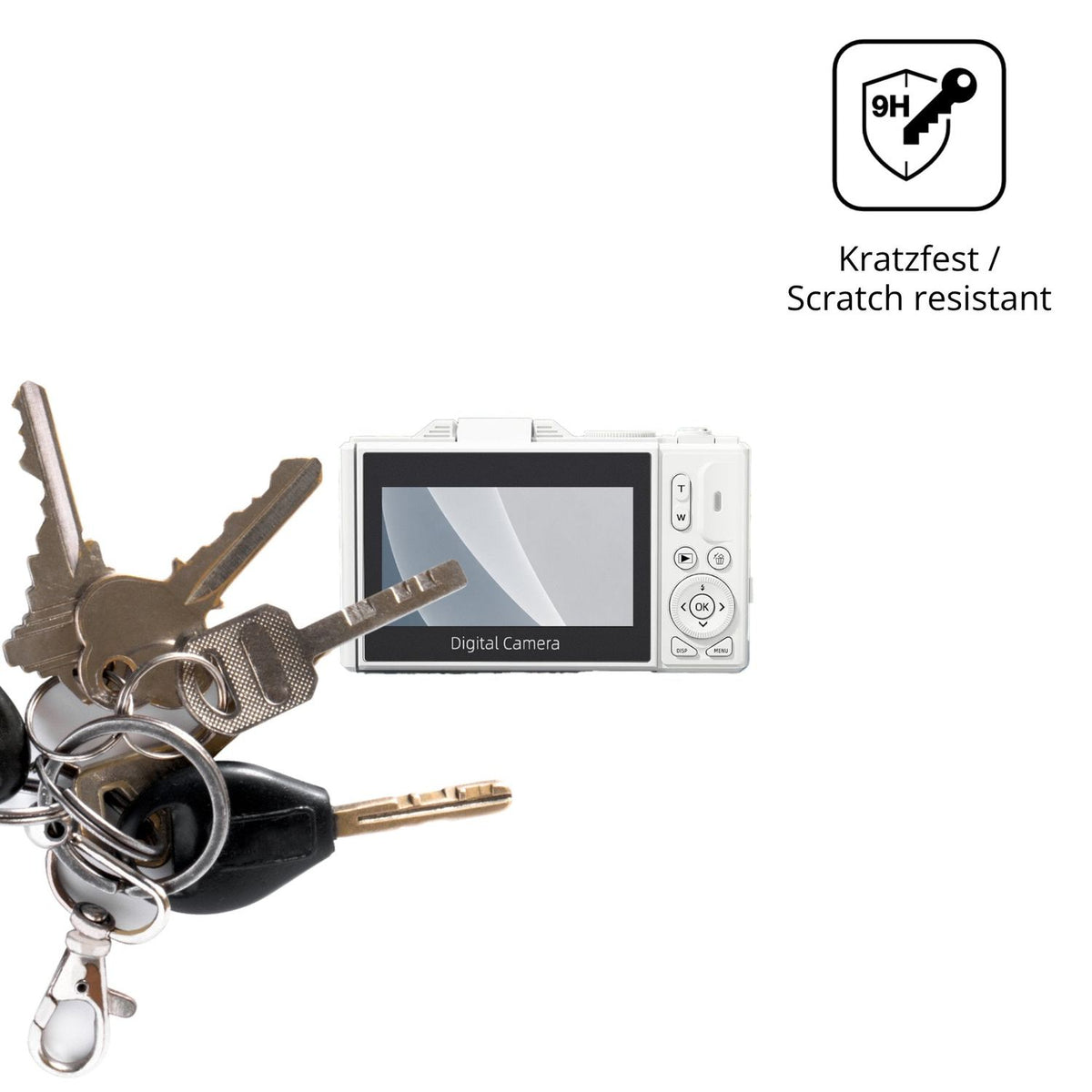 dipos Displayschutz für luluckck WD-08 PRO, mattierte Oberfläche, robuste Festigkeit und perfekte Passform