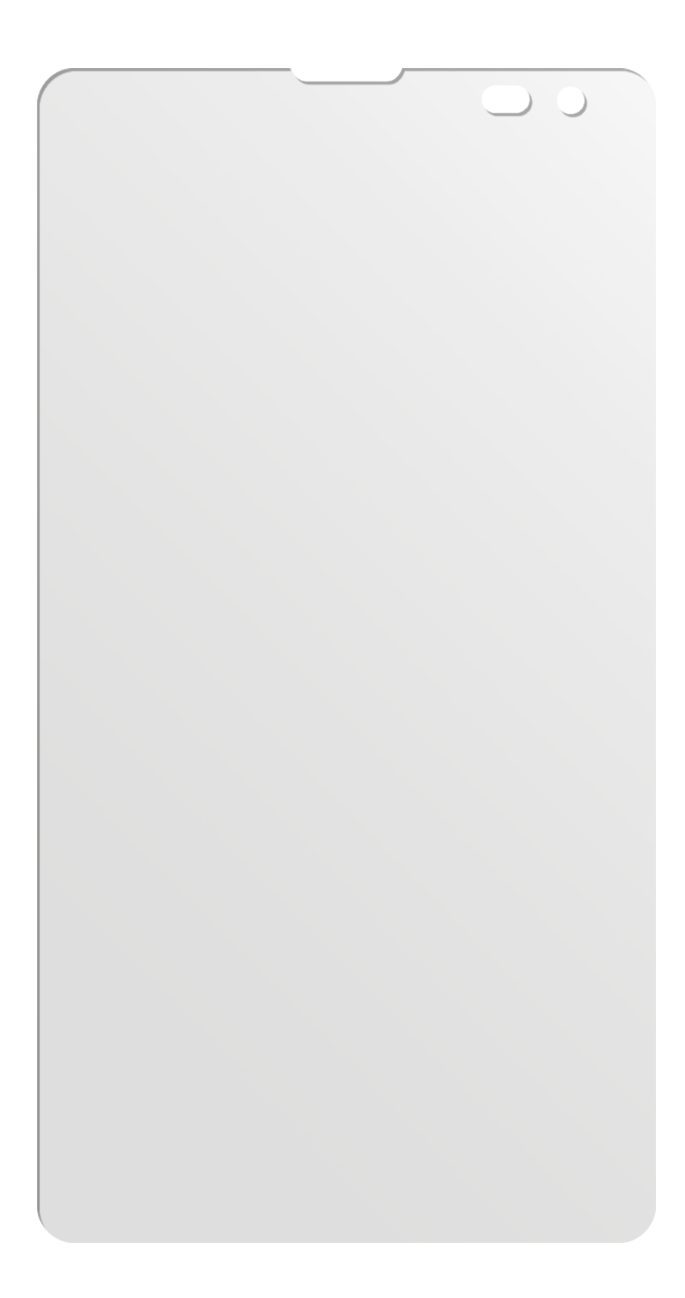 dipos Displayschutz für Lumia 532 Microsoft, mattierte Oberfläche, geringe Dicke und perfekte Passform