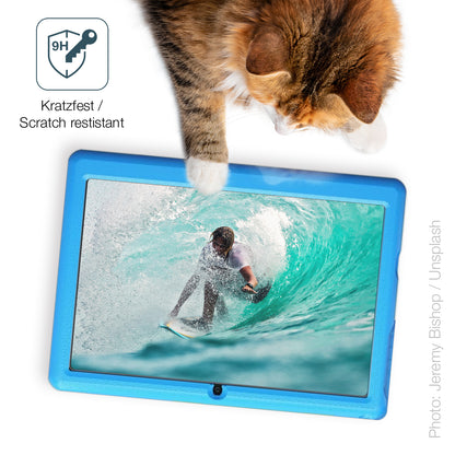 dipos Displayschutz für Lville Kinder Tablet, mattierte Oberfläche, robuste Festigkeit und perfekte Passform